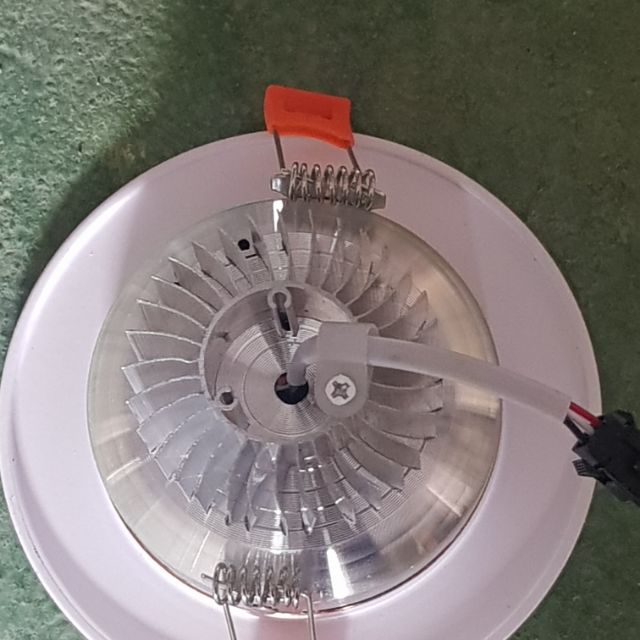 Đèn led âm trần đế tản cao cấp 7w 3 màu | BigBuy360 - bigbuy360.vn