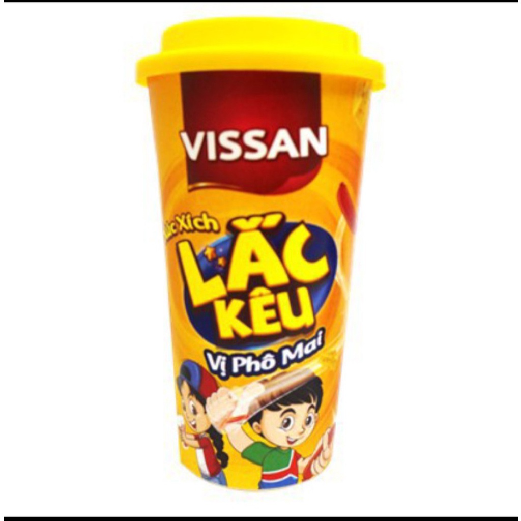 Xúc Xích Lắc Vissan các loại Hộp 4 cây 62 gram