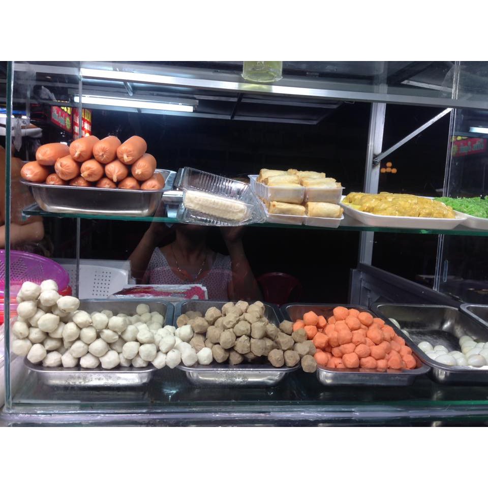 Viên xiên các loại hàng công ty siêu ngon,túi 500gr