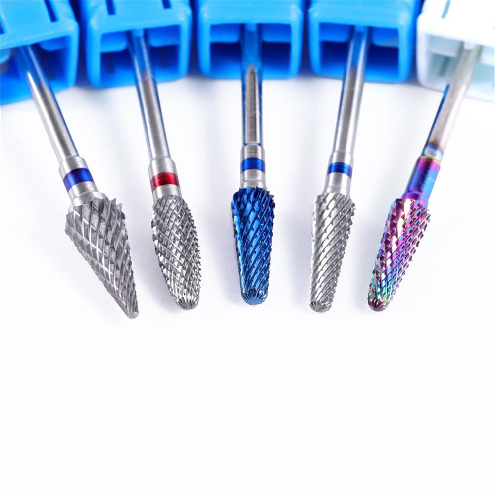 ❀SIMPLE❀ Beauty Nail File Nail Art Tools Tungsten Steel Nail Drill Bit Pedicure Manicure Cuticle Clean For Electric Milling Machine Hot Sale Grinding head
