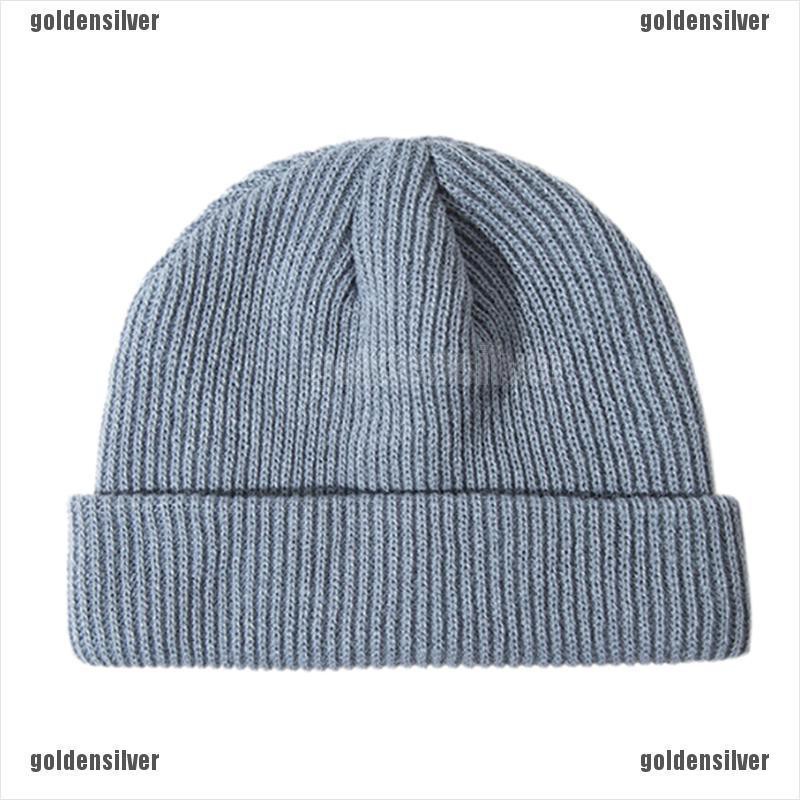 Mũ Beanie Giữ Ấm Mùa Đông Có Gân Dành Cho Nam Nữ
