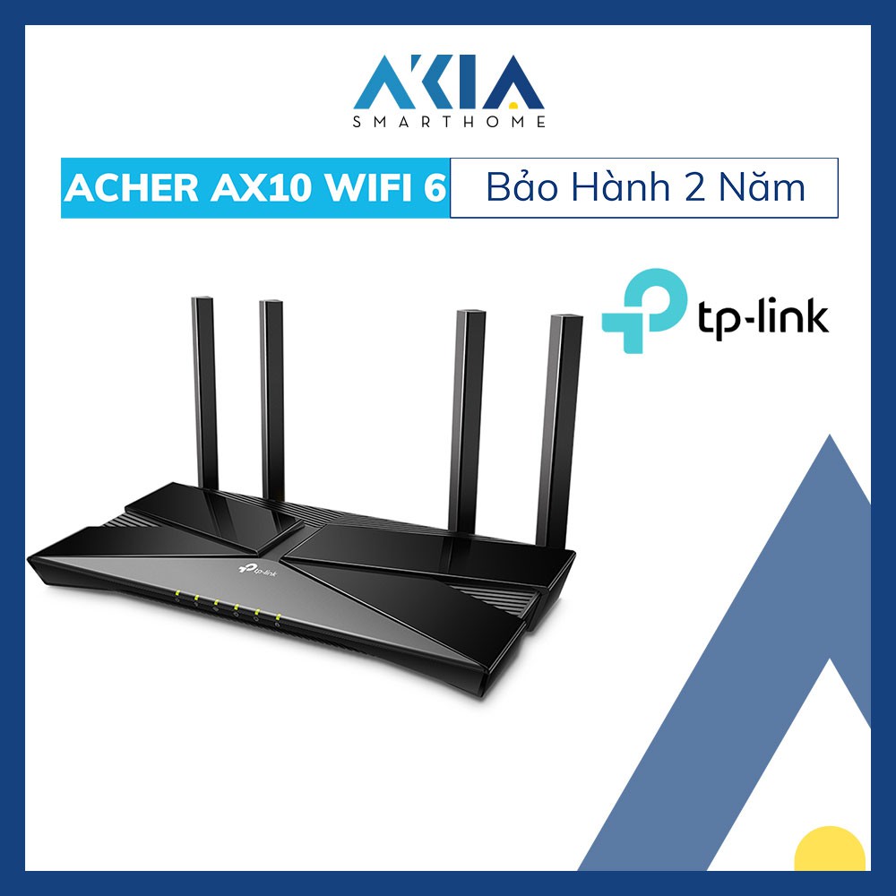 Bộ Phát Wifi 6 Băng Tần Kép AX1500 TP-Link Archer AX10 - Hàng Chính Hãng