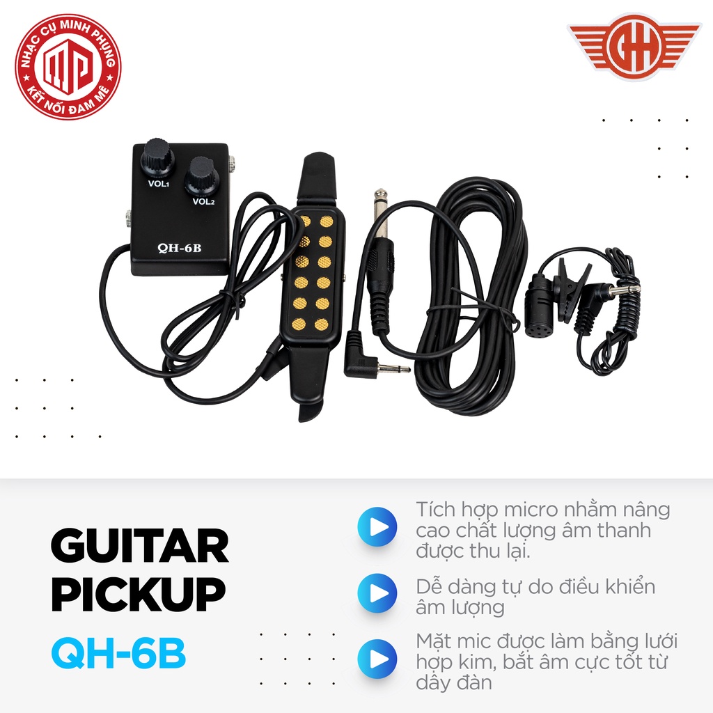 Pickup Guitar Kzm Kurtzman - QH-6B - Hàng chính hãng