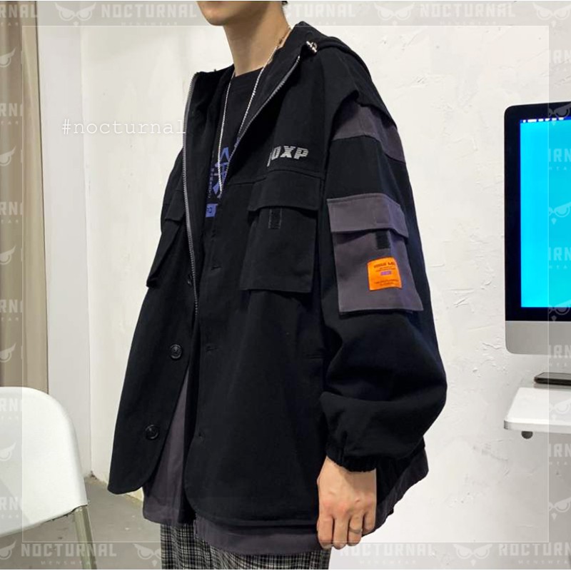 Áo Khoác Kaki 2 Lớp Grumpy Bear Unisex Nocturnal | BigBuy360 - bigbuy360.vn