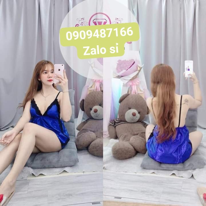 [KÈM ẢNH VIDEO THẬT] [Freesize 38-55kg] Đồ ngủ sexy nữ💫 Đồ ngủ hai dây phối ren chất lụa phi hai dây chất mịn quyến rũ | BigBuy360 - bigbuy360.vn