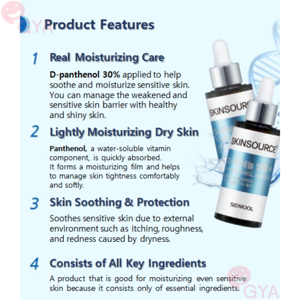 SKINSOURCE D-Panthenol Ampoule 12ml/32ml