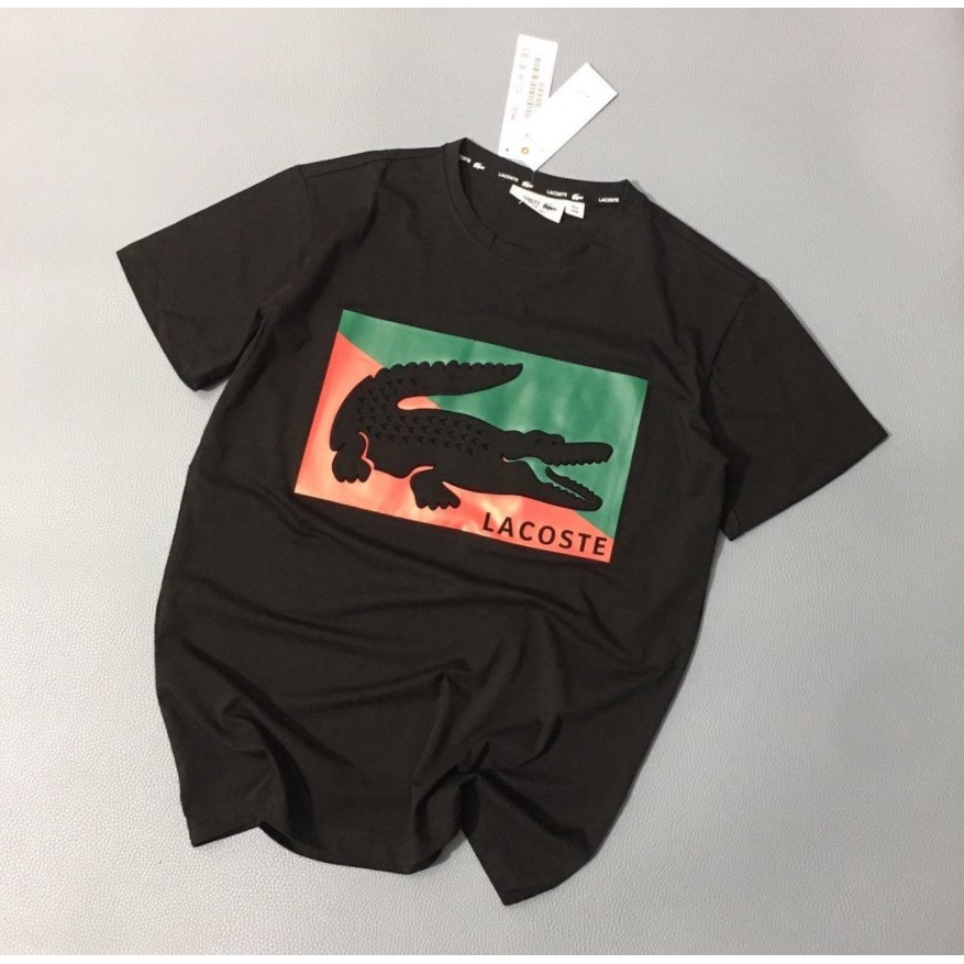 Áo Thun cotton Cổ Tròn Ngắn Tay Thoáng Khí Thời Trang Unisex