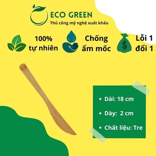 Dao dĩa tre ECO GREEN Tự Nhiên Thân Thiện Với Môi Trường (Bamboo Knife) | Eco Green (Việt Nam)