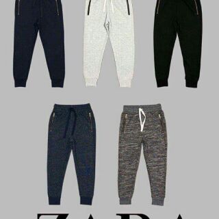 Quần nỉ da cá zara