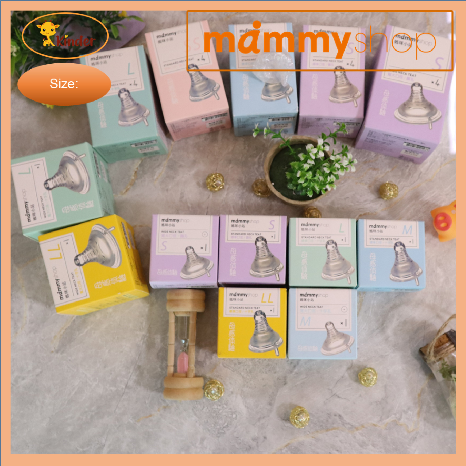 Ty thay mammyshop size LL chống đầy hơi siêu mềm CỔ RỘNG dòng chảy chữ thập