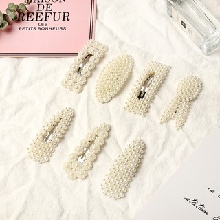 Kẹp Tóc Ngọc Trai Nhiều Mẫu