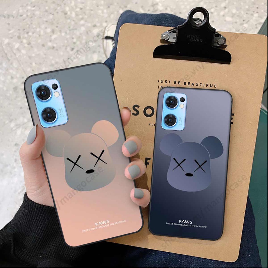 Ốp lưng điện thoại Oppo Reno7 4G / Reno7 Z / Reno 7Z 5G drew, kaws, bape cao cấp, vỏ ốp rẻ đẹp