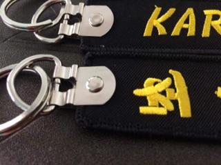 Móc khoá thêu Karate