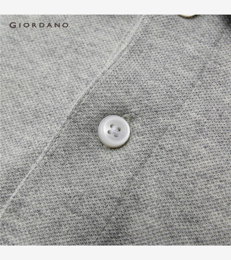 [ Mã 12FASHIONSALE1 giảm 10K đơn 50K ] Áo thun GIORDANO 13011022 polo tay ngắn dành cho nam  | BigBuy360 - bigbuy360.vn