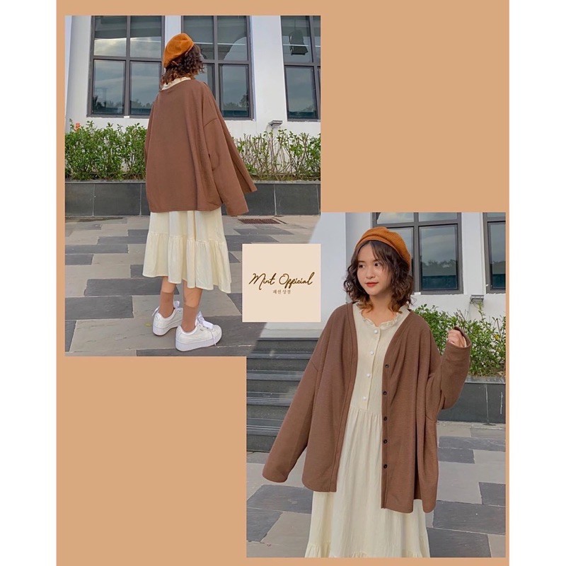 ÁO CADIGAN LEN ÁO KHOÁC LEN DÀY HOT | BigBuy360 - bigbuy360.vn