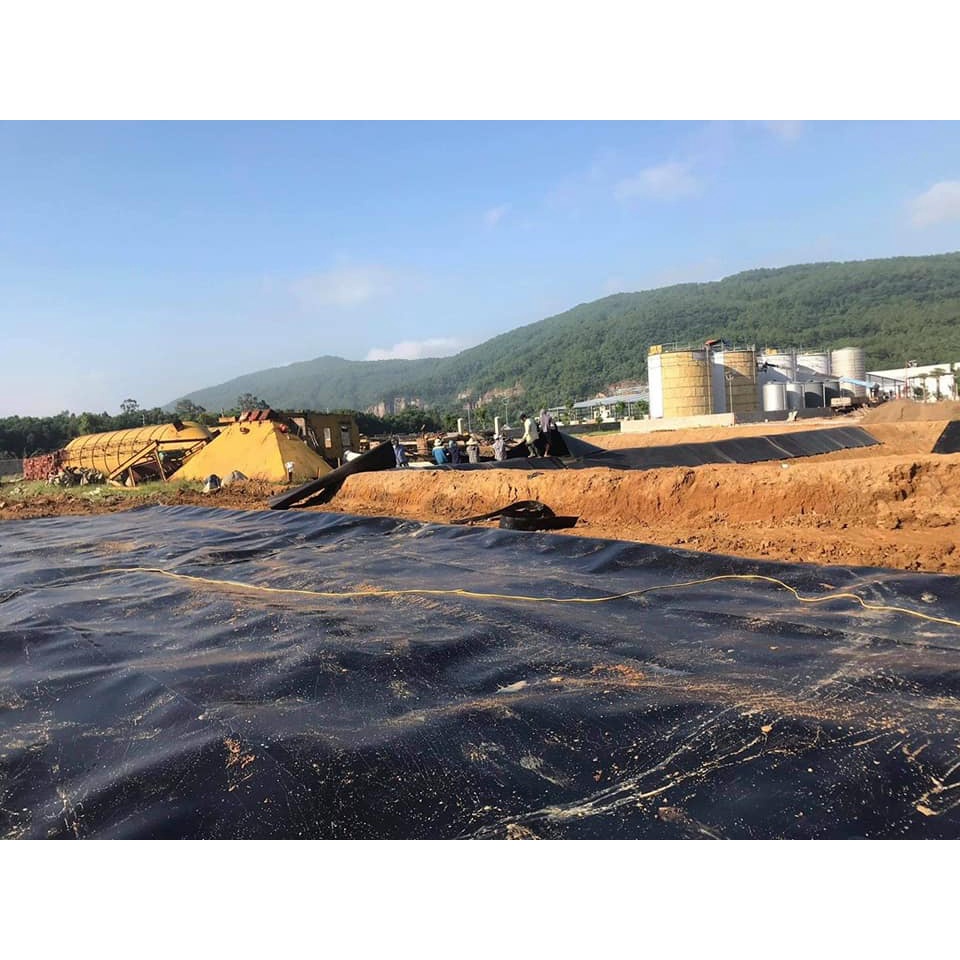BẠT LÓT AO HỒ CÁ KOI HDPE KHỔ 4M dày 3zem