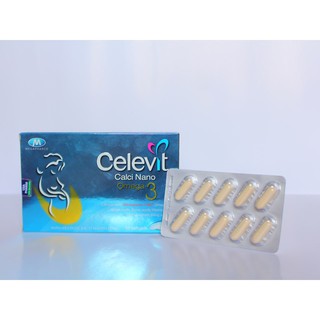 CELEVIT Calci Nano Omega3 bổ sung canxi