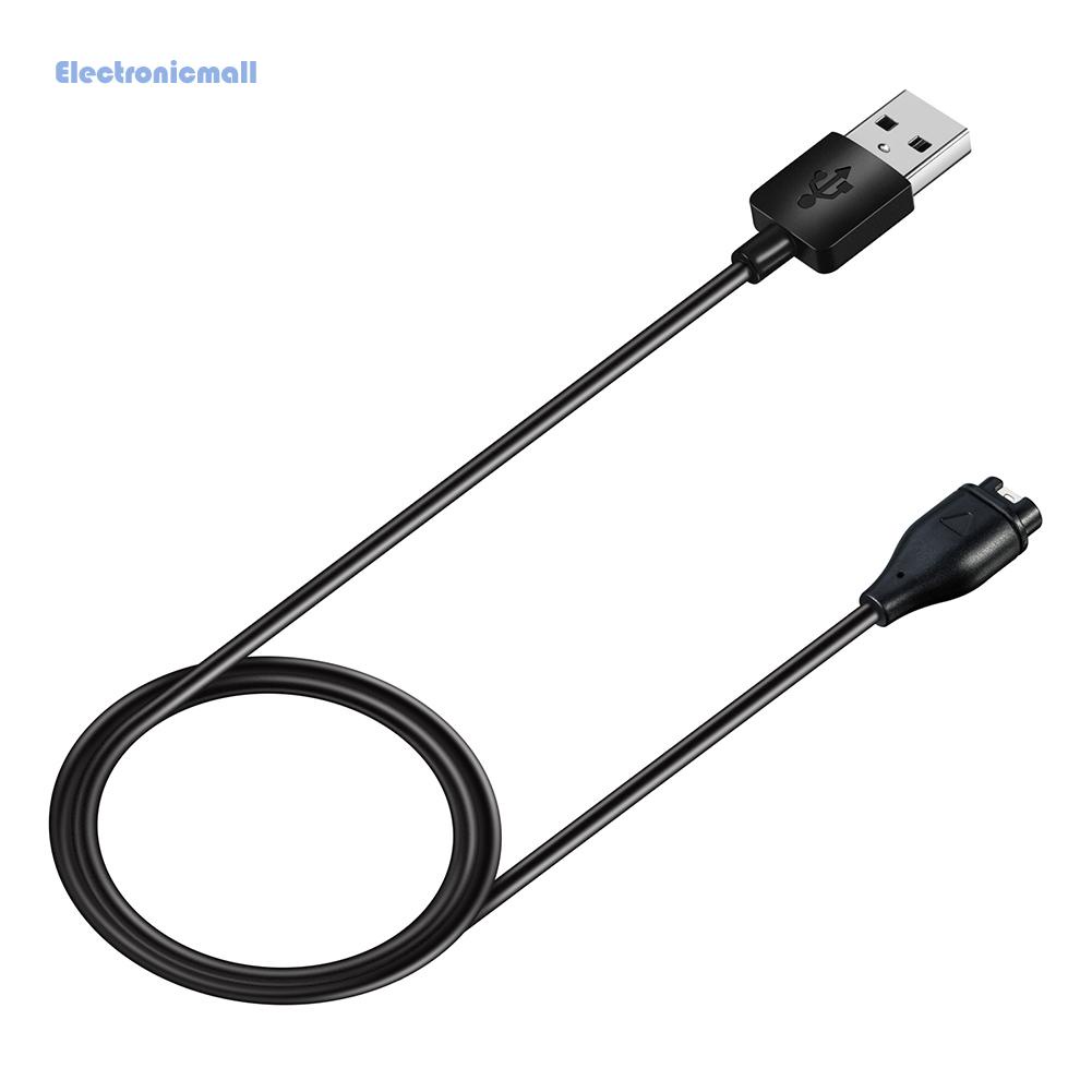 ElectronicMall01 1m USB Data Charging Charger Cable for Garmin Fenix 5S Venu 2 Smart Watch