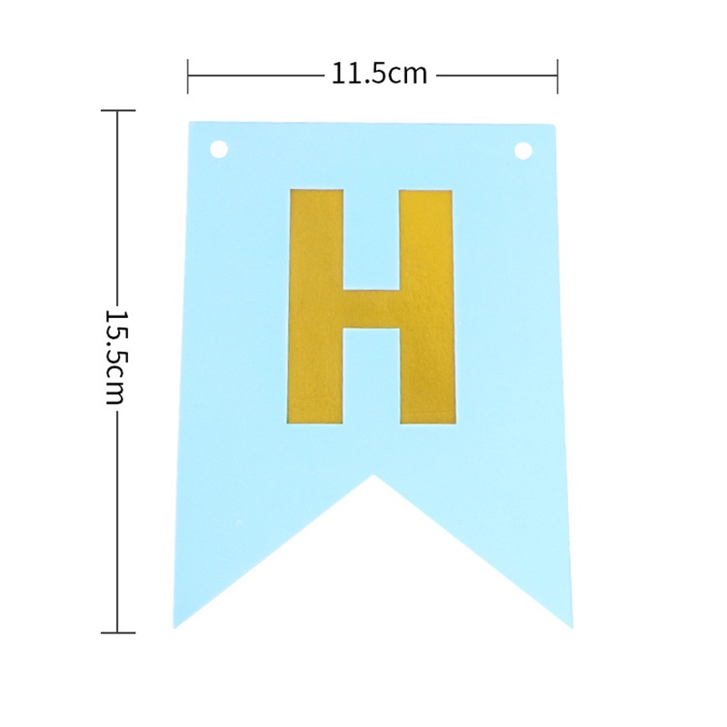 Dây Treo Trang Trí Tiệc Sinh Nhật Hình Đuôi Cá