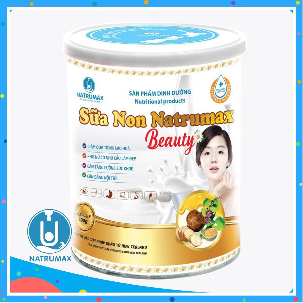 SỮA NON NATRUMAX BEAUTY 800G Dành Cho Phụ Nữ Trên 15 Tuổi