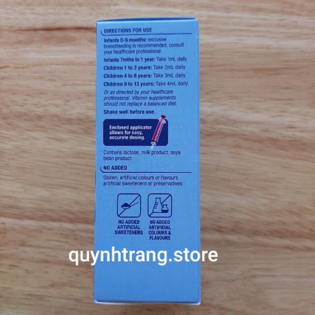 Ostelin canxi sữa và vitamin D3 Úc dạng lỏng/ dung dịch cho bé Ostelin Kids Milk Calcium &amp; Vitamin D3 Liquid 90ml