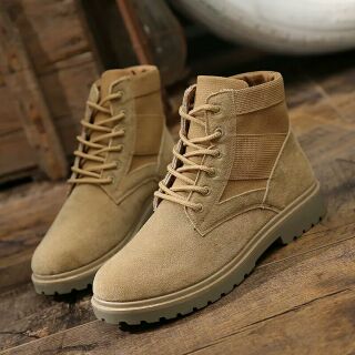 [ Order ] Giầy cổ cao da lộn