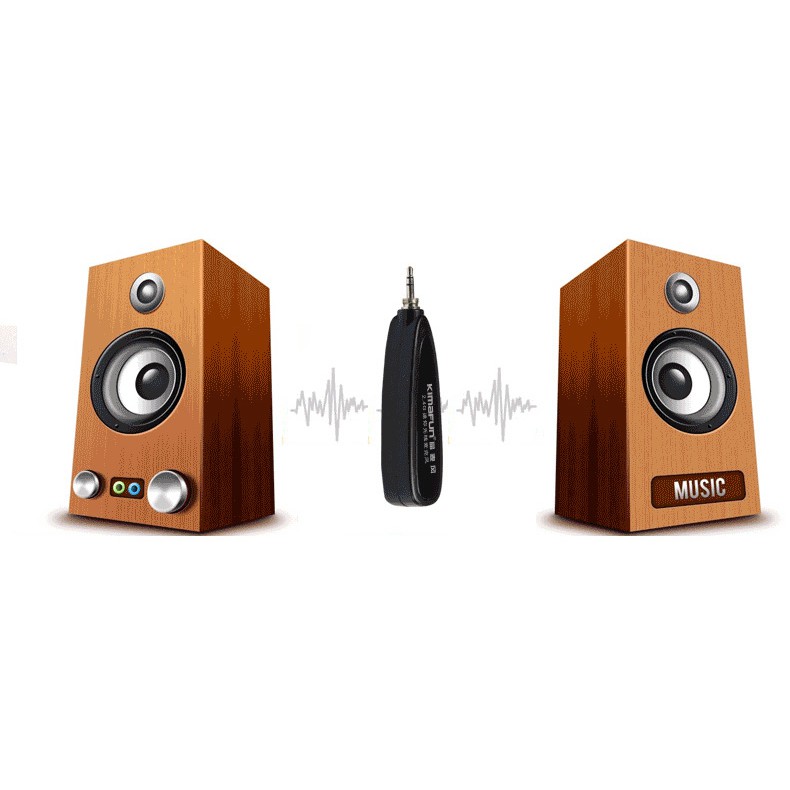 Micro hạt gạo không dây Kimafun KMG120 cho Amply, loa trợ giảng, Nhạc cụ có sẵn