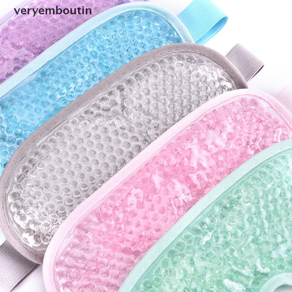 Mặt nạ mắt gel liệu pháp nóng/ lạnh hỗ trợ thư giãn làm đẹp chuyên dụng