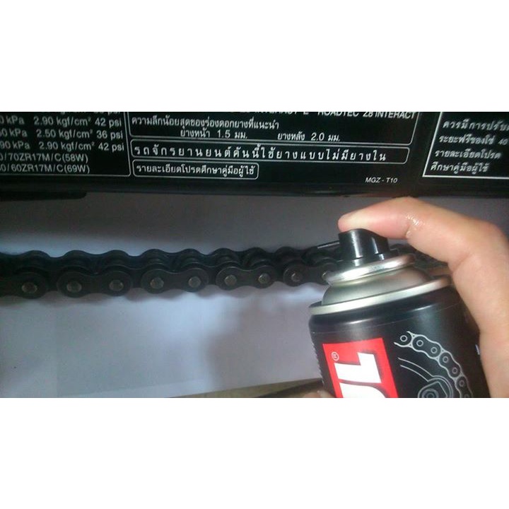 Chai xịt dưỡng sên xích, bôi trơn Lube71 Spider Spray 600ml