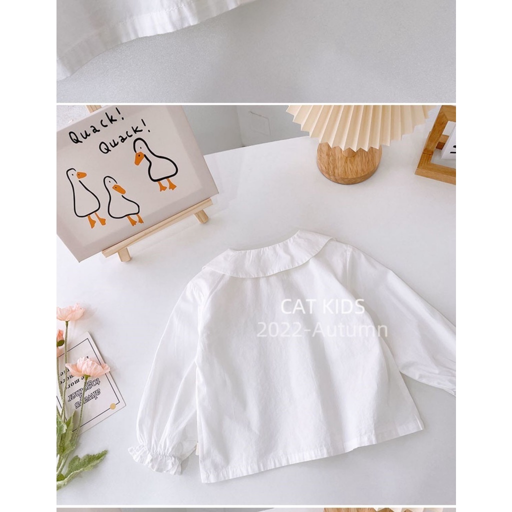 ✨Đốm✨ Set Đồ Thời Trang Xuân Thu Hàn Quốc 2022 Phong Cách Mới Cho Bé Gái