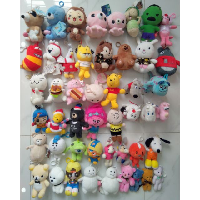 Móc khóa gấu bông