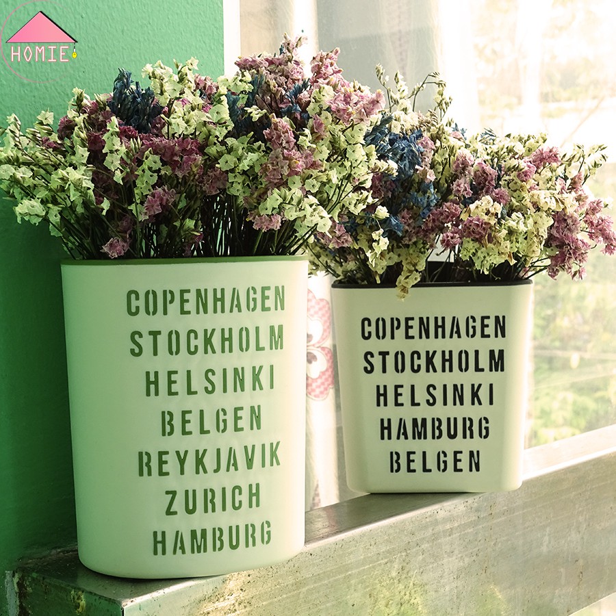 Chậu nhựa chữ xuất xứ Nhật Bản