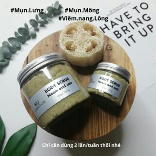 Tẩy Tế bào Chết Trị Sần Mông Giúp Mông Mịn Màn Handmade Nu.cosmetic