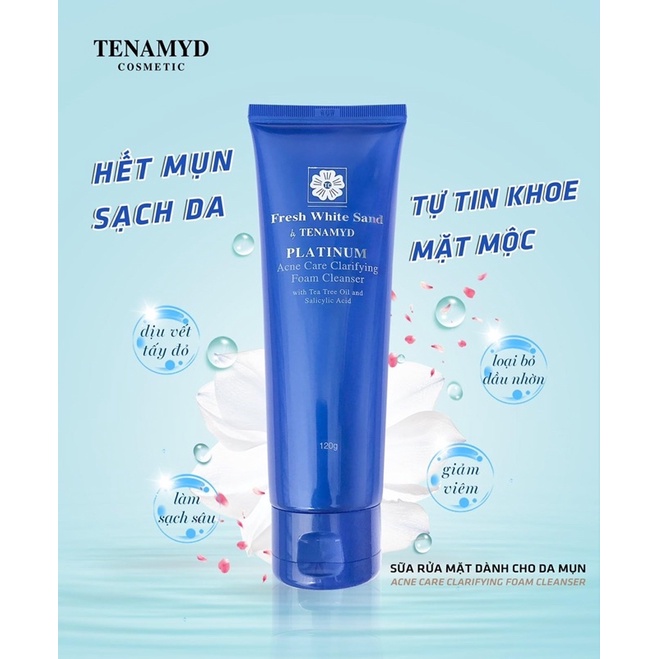 SỮA RỬA MẶT TENAMYD ACNE CARE CLARIFYING DÀNH CHO DA MỤN
