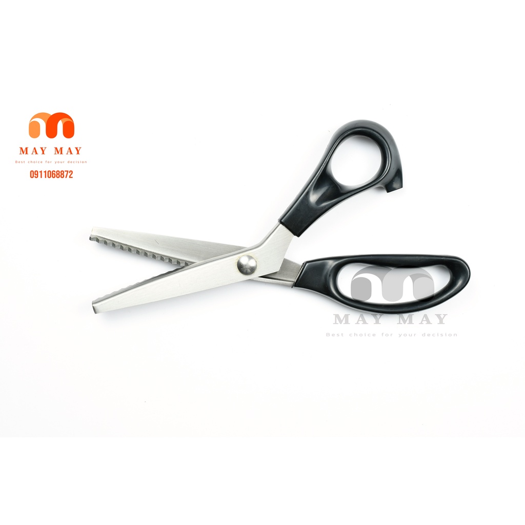 Kéo răng cưa 5mm - Kéo cắt viền cao cấp răng nhọn 5mm