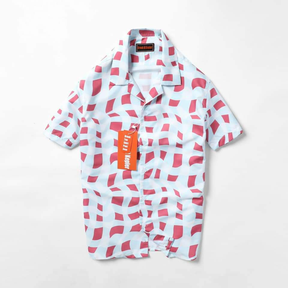 Áo sơ mi lụa cao cấp Brook N Kepler phong cách tươi trẻ, phóng khoáng 3349