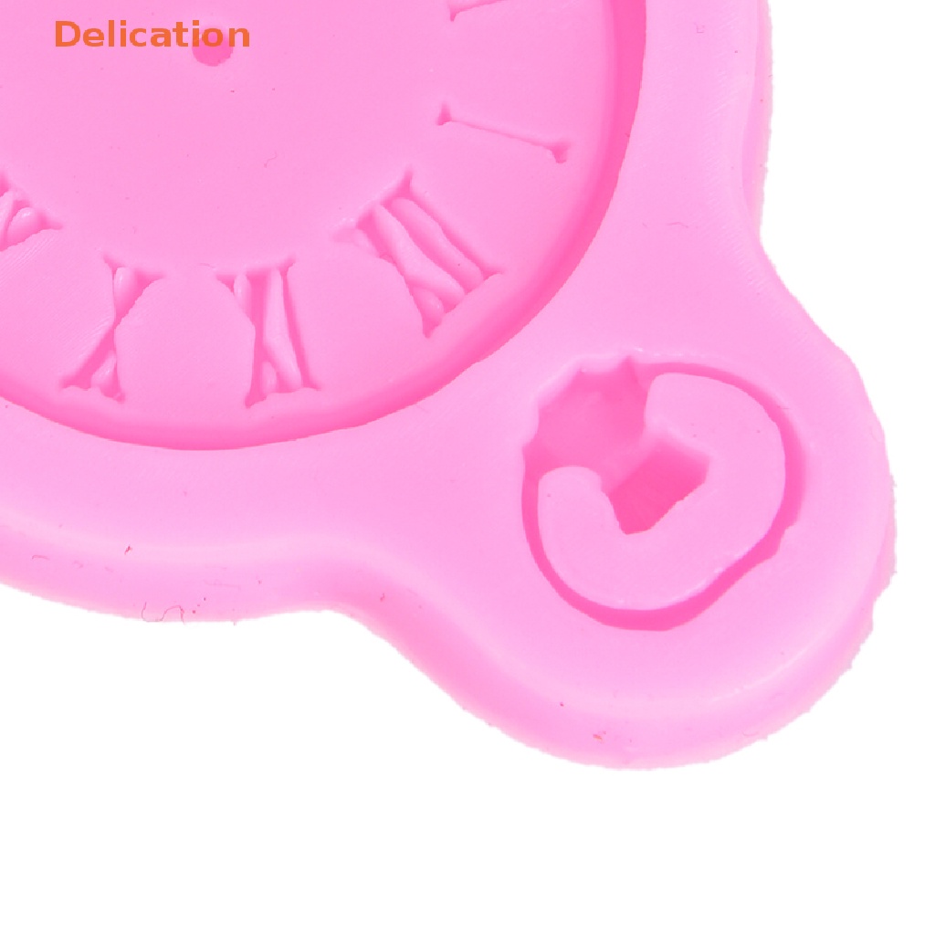 1 Khuôn Silicone Làm Bánh Hình Đồng Hồ