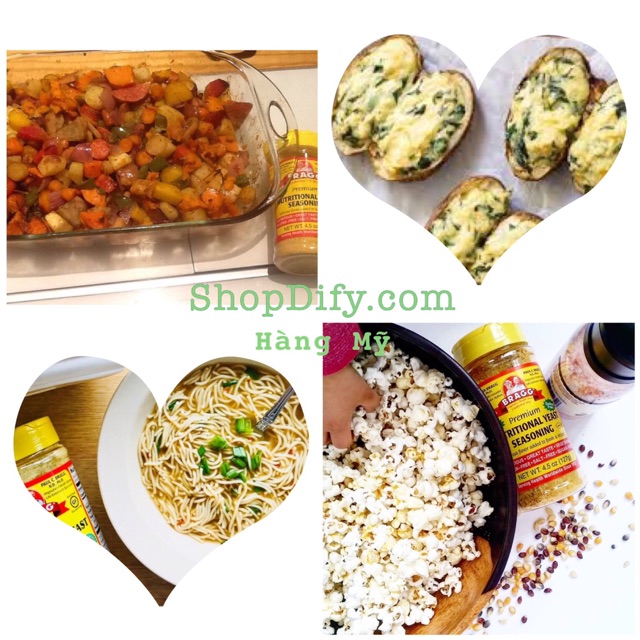 Men Dinh Dưỡng Bragg Premium Nutritional Yeast 127g Mỹ