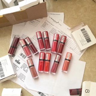 Son kem   BJ Bourjois velvet  [ ĐỦ MÀU, ĐỦ SỐ ]