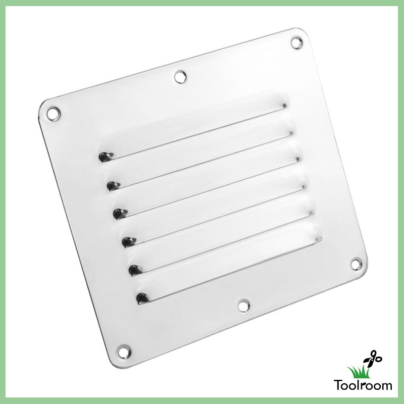 Lỗ Thông Gió Bằng Thép Không Gỉ Hình Vuông 127x115mm | BigBuy360 - bigbuy360.vn