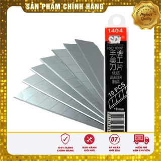 LƯỠI DAO RỌC GIẤY,LƯỠI DAO SDI (10 LƯỠI)