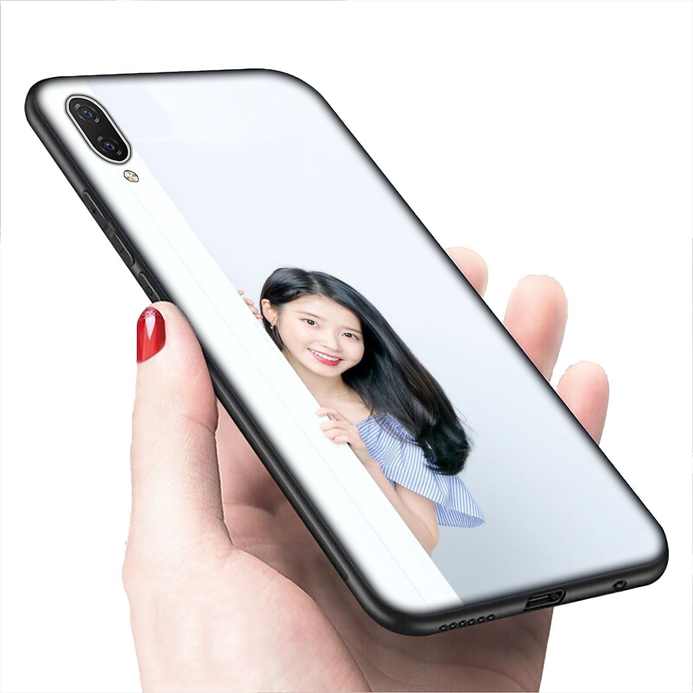 Ốp Lưng In Hình Iu Lee Ji-eun Cho Xiaomi Redmi Note 8 6 Pro 8t 6a 8a Note8 Note6