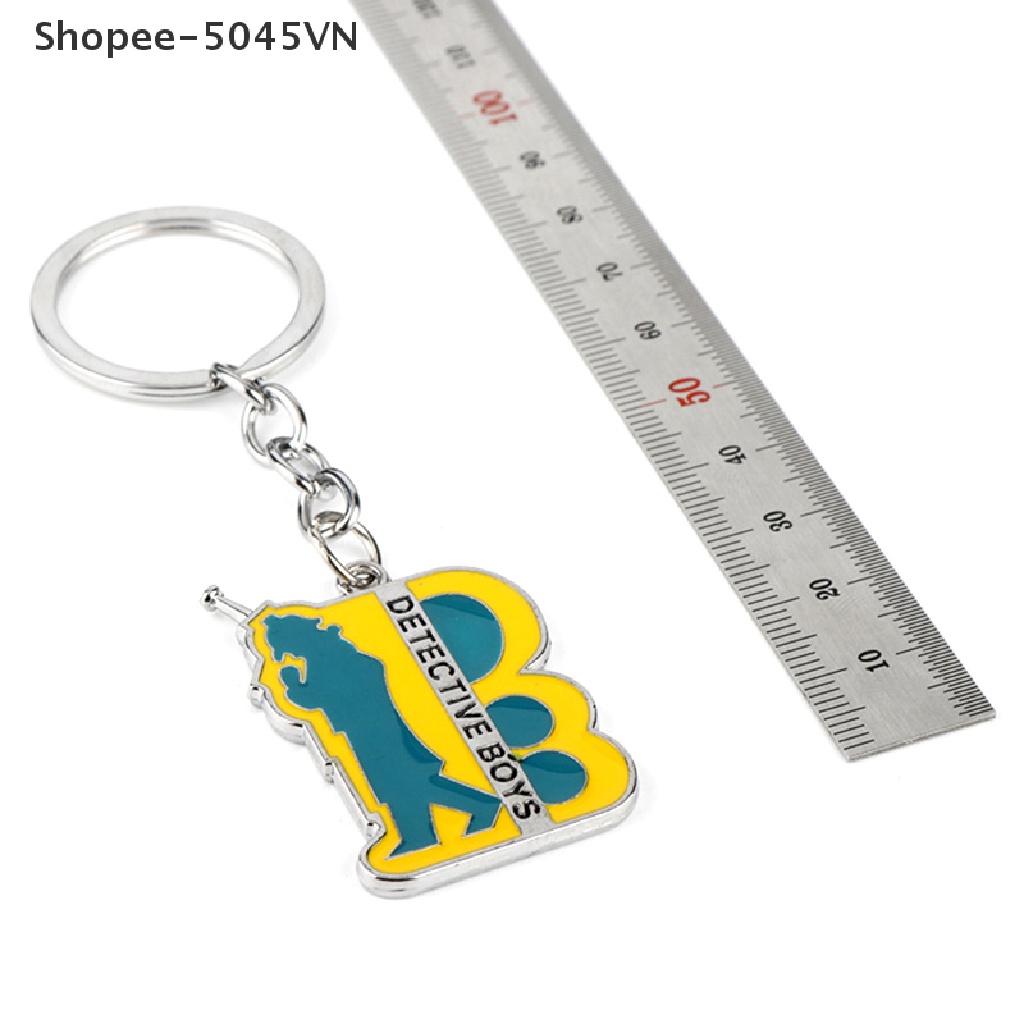 Móc khóa/ vòng cổ / mặt hình thám tử thiết kế độc đáo sáng tạo