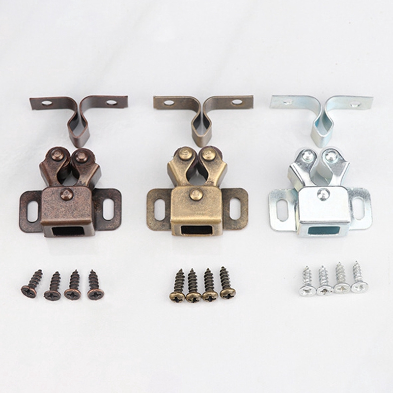 Dụng cụ chặn cửa tủ gắn kèm vít cố định