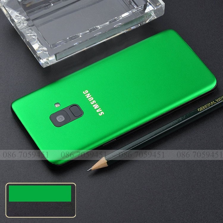 Miếng dán Skin DECAL MÀU dành cho máy Samsung Galaxy J5/ Samsung Galaxy J6/ Samsung Galaxy J7 cắt sẵn[ Đủ màu ]