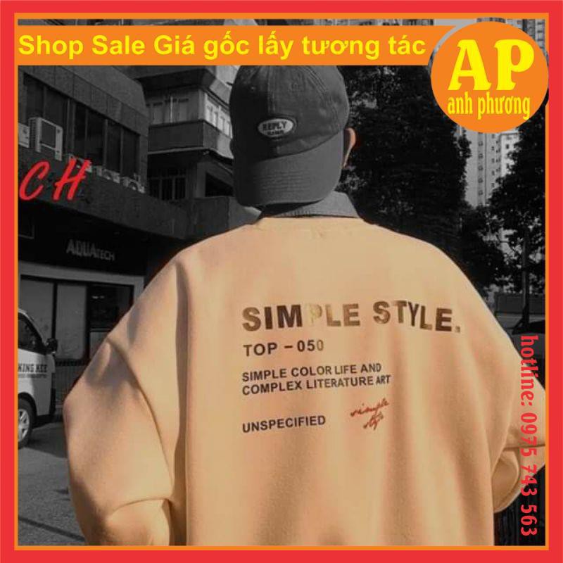 Áo phông bo tay bo gấu Simple♓bo tay bo gấu dày dặn chất đẹp♓phong cách unisex♓thấm hút mồ hôi♓không xù ♓