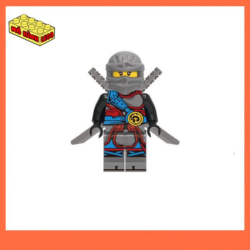 Đồ chơi lắp ráp lego giá rẻ mô hình minifigus ninjago trọn bộ 8 nhân vật