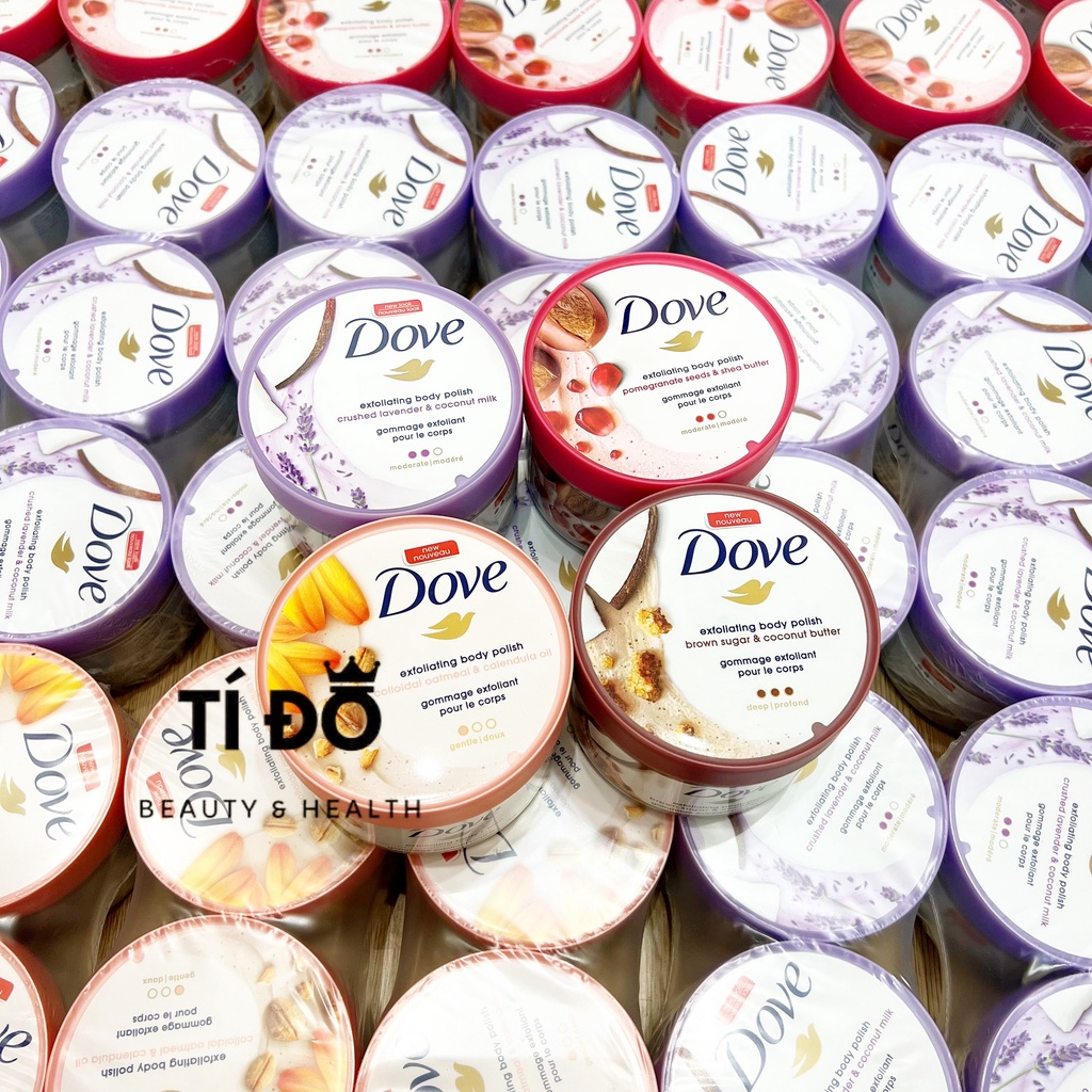 DOVE - Kem Tẩy Da Chết Body