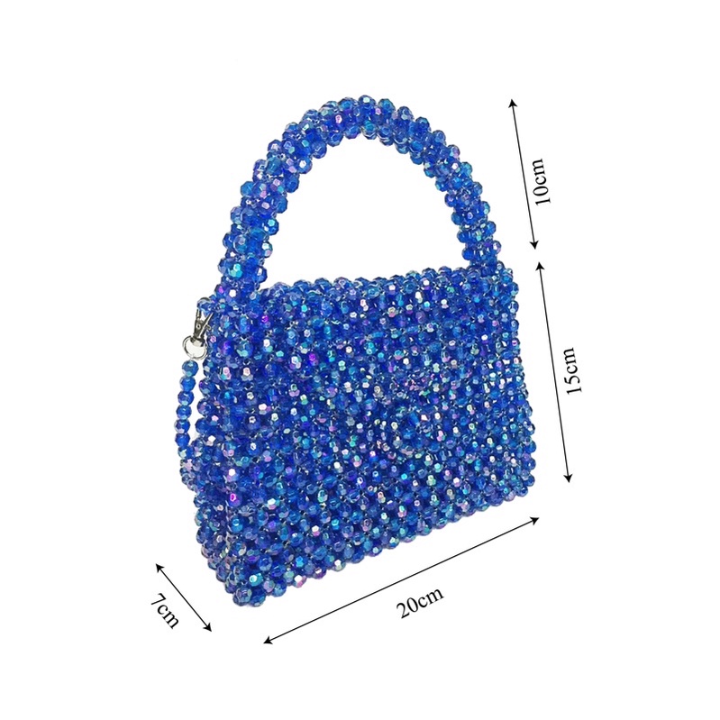 Túi hạt cườm nhựa phong cách Vintage