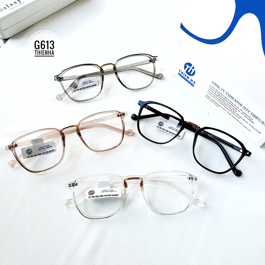 👑 [HÀNG CAO CẤP] Gọng kính nhựa dẻo form vuông unisex siêu rẻ-siêu hot , nhiều màu G613 👓 | WebRaoVat - webraovat.net.vn